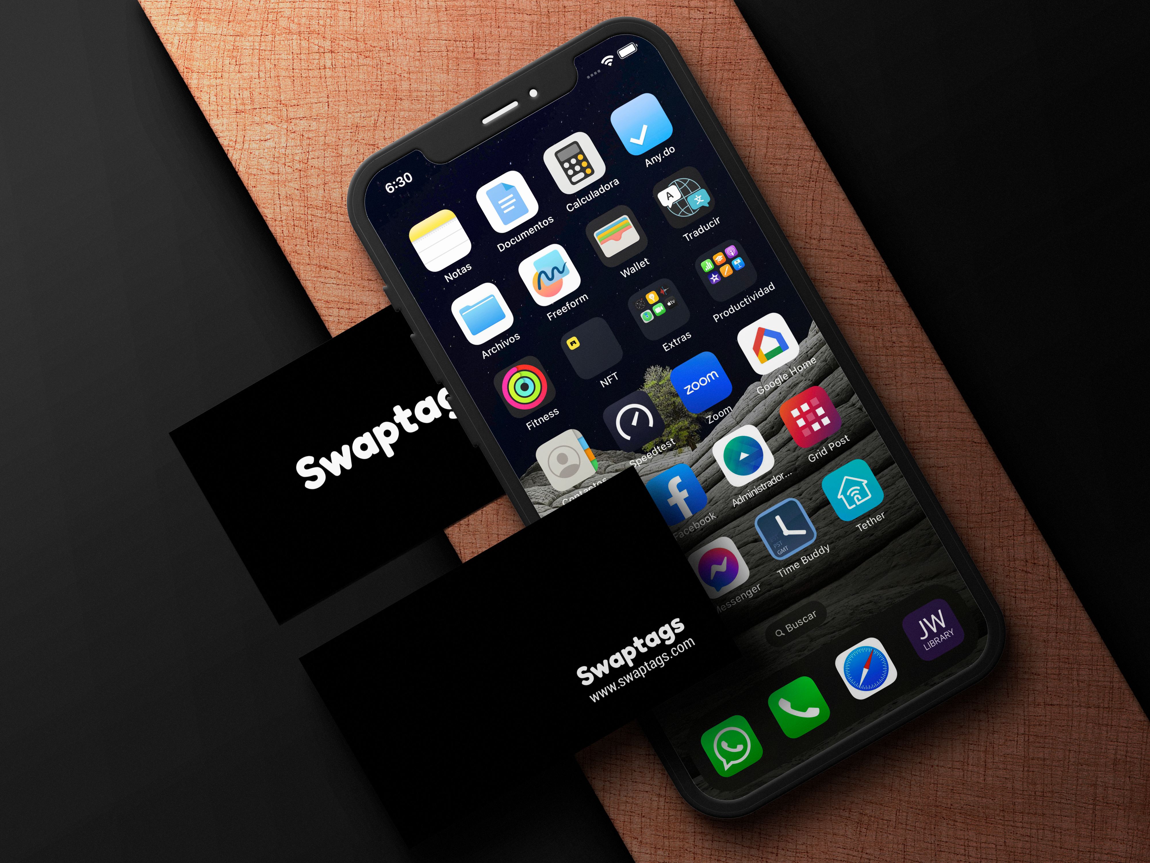 Tarjetas de presentación NFC Swaptags